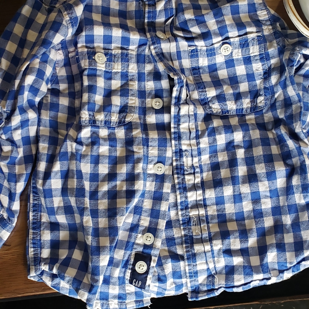 Toddler button up shirt